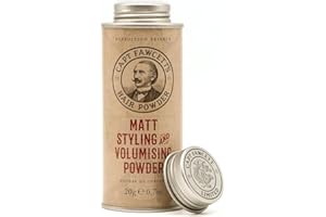 CAPTAIN FAWCETT Expedition Reserve Matt Styling & Volumising Hair Powder 0.4oz | Instant Volume & Texture | Lightweight & Residue-Free
