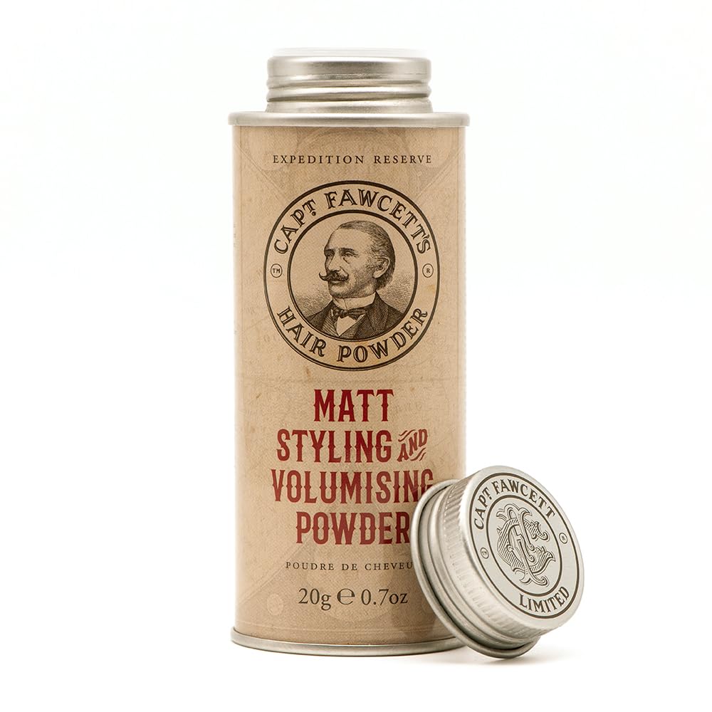 Captain Fawcett Expedition Reserve Matt Styling and Volumising Hair Powder 20g