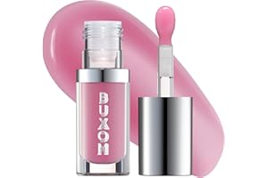BUXOM Full-On Plumping Glossy Lip Oil, Nourishing & Hydrating Tinted Lip Gloss, Juicy High-Shine Finish, Non-Sticky Formula, Cruelty-Free
