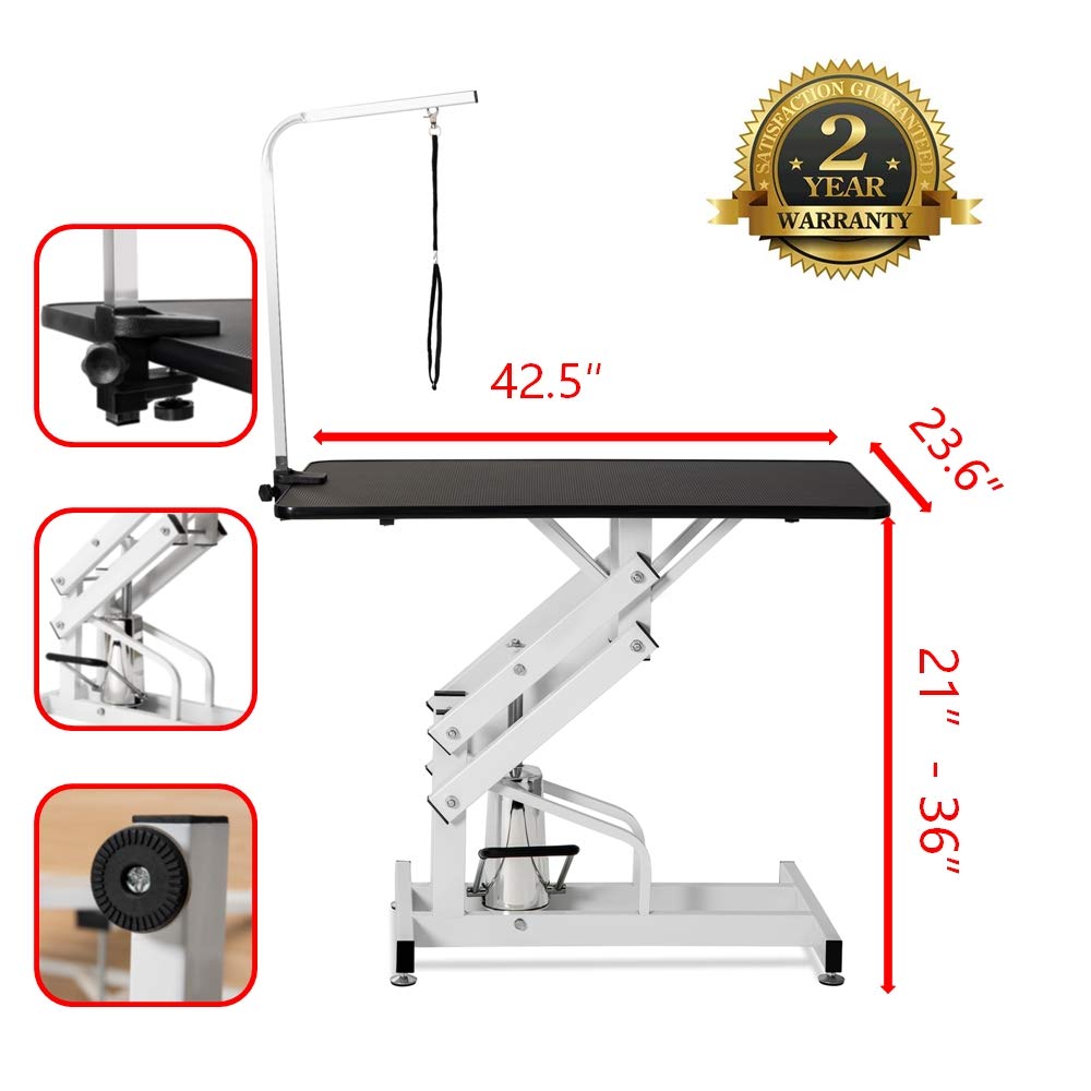 Best Dog Grooming Table With Belly Bar