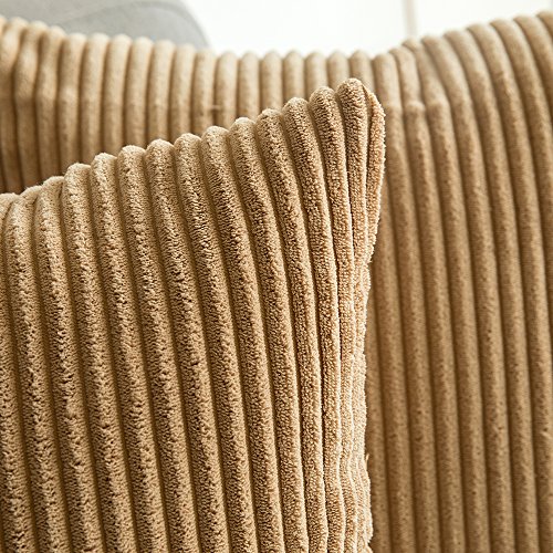 MIULEE Corduroy Pillow Covers