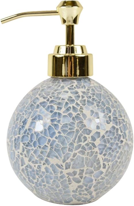 Amazon モザイク ディスペンサー ガラス シャンプーボトル ハンド