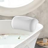 Koelaa Luxury Bath Pillow Tub Headrest Waterproof Spa Comfort Neck Back Support view 7