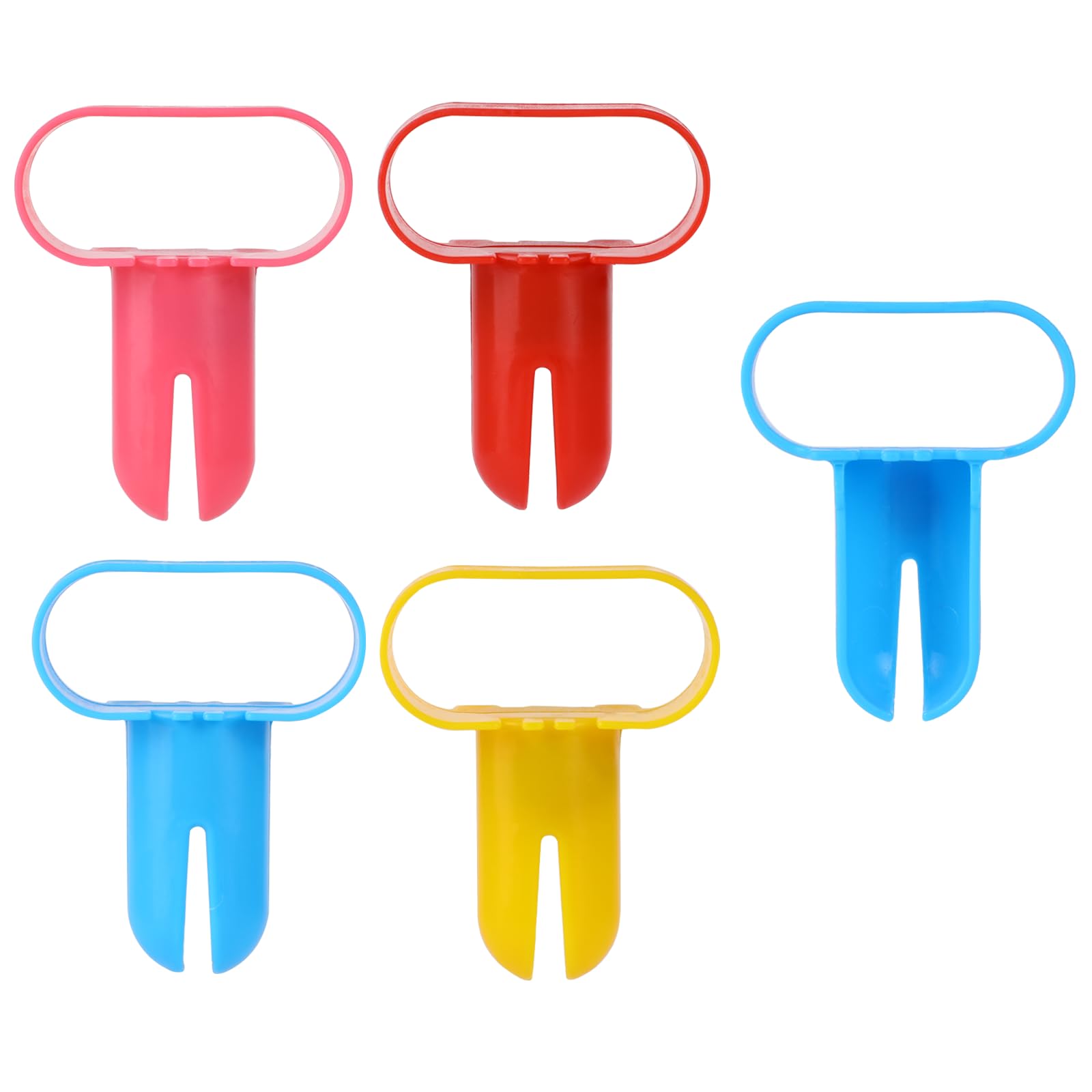 Photo 1 of 5 Pcs Balloon Tie Tool - Colorful Balloon Tying Device for Knotting, Wedding & Birthday Parties - 5 Colors