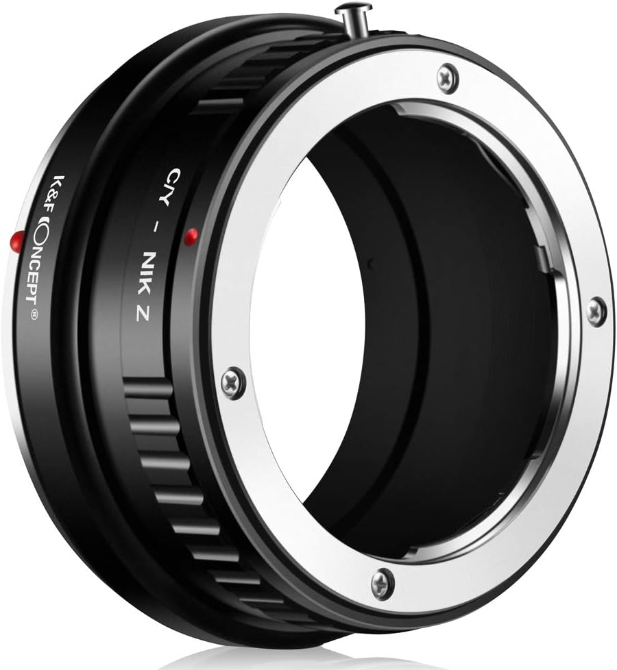K&F CONCEPT Lens Mount Adapter Compatible with Contax/Yashica Mount Lens to Nikon Z Mount Camera Body - Image 3