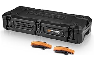 RUGCEL 98L Overland Cases Car Camping Equipment Box Roof Equipment Box Car Luggage Dry Storage,Off-Road Storage,90 Quart,Wate