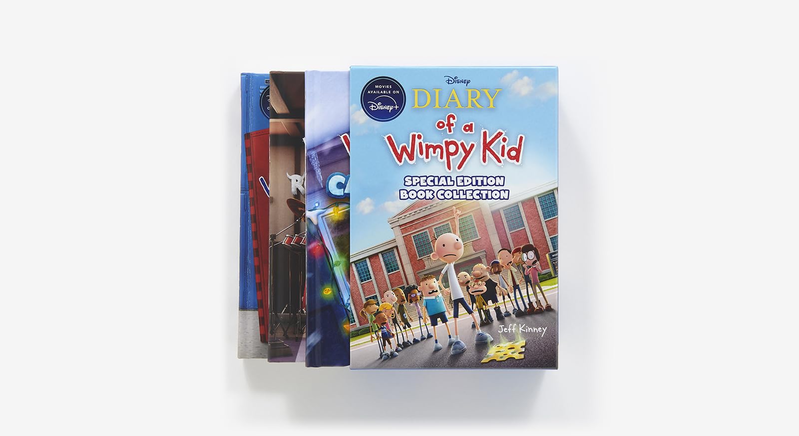 Diary of a Wimpy Kid 3-Book Collection: Special Disney+ Cover Editions: Diary of a Wimpy Kid, Rodrick Rules, and Cabin Fever Diary of a Wimpy Kid 3-Book Collection: Special Disney+ Cover Editions: Diary of a Wimpy Kid, Rodrick Rules, and Cabin Fever Hardcover Kindle