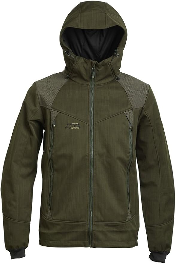 Giacca In Pile Da Caccia HART WAGRAIN-FZ Per Uomo - Colore Oliva, Morbida E Comoda Con Cerniera E 3 Tasche (Taglia XXXL) - 2