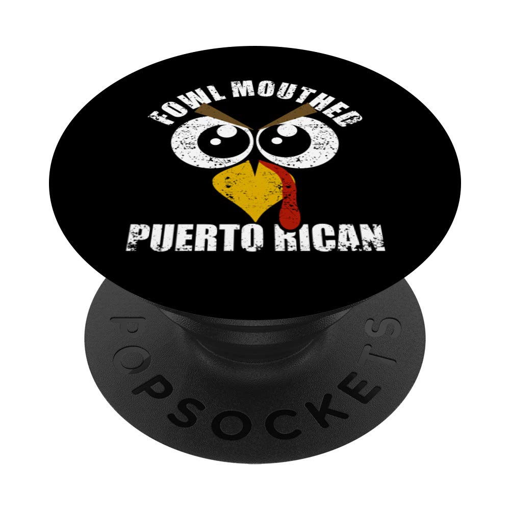 Fowl Mouthed Puerto Rican PopSockets Swappable PopGrip