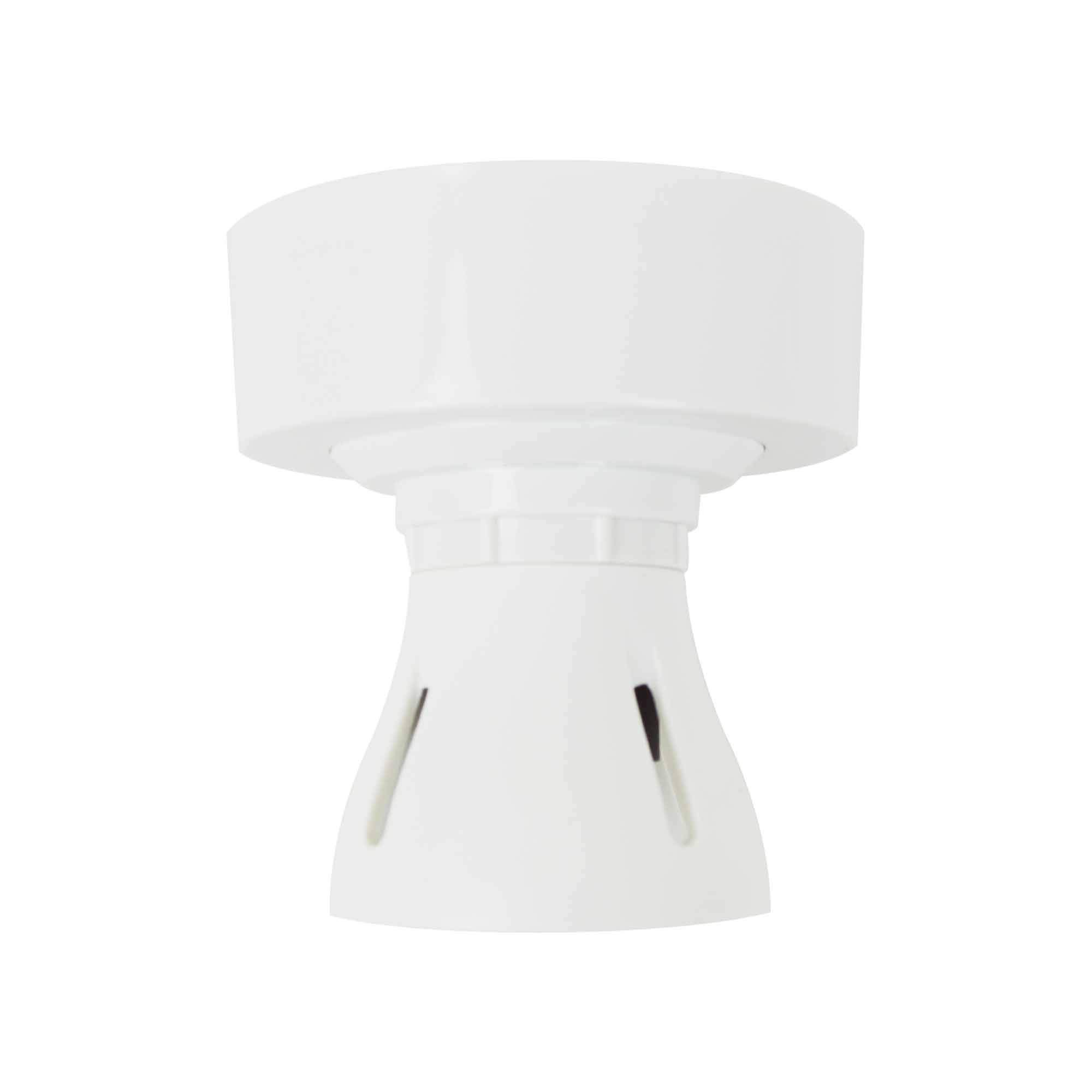 Status SCRBHB3 Ceiling Rose Battern Lamp Holder, White