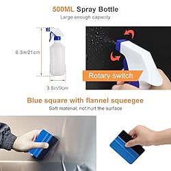 Luxiv Car Window Tint Application Tools Kit, 9 Pcs