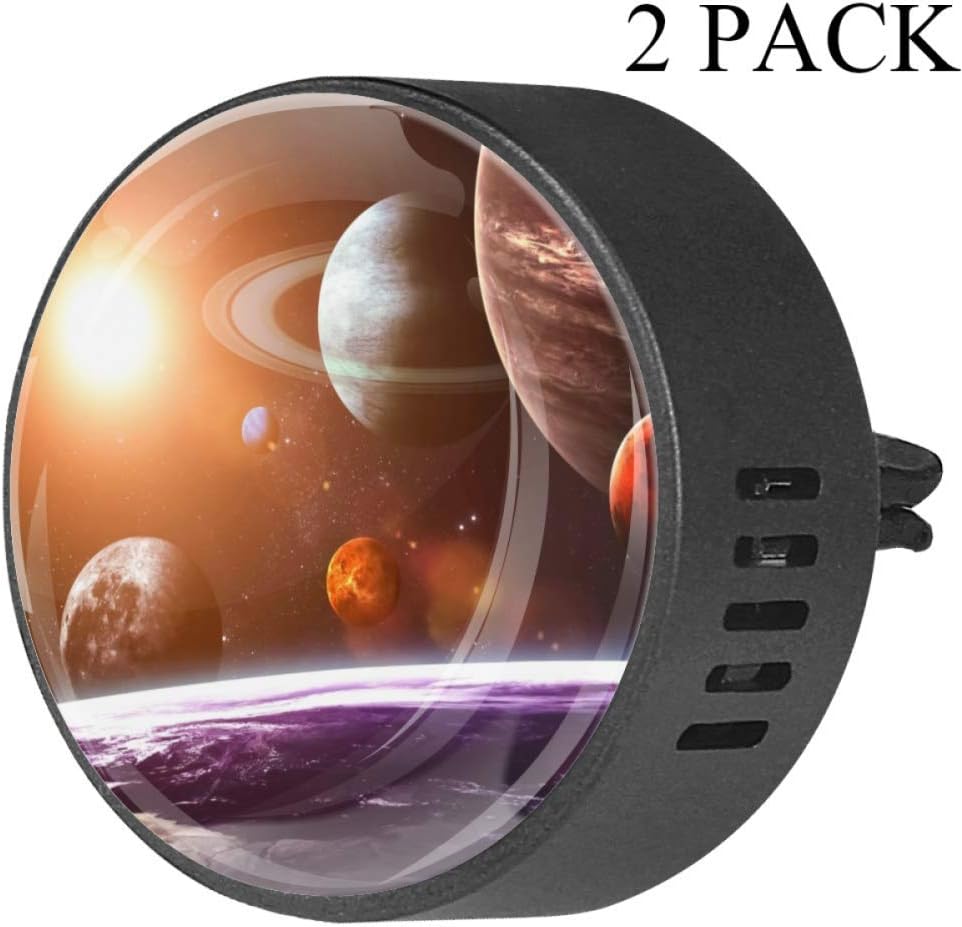 Eslifey Solar System Planets Car Diffuser Air Freshener Air Freshener Vent Clip for Car Office Home Bathroom House, Ocean Breeze