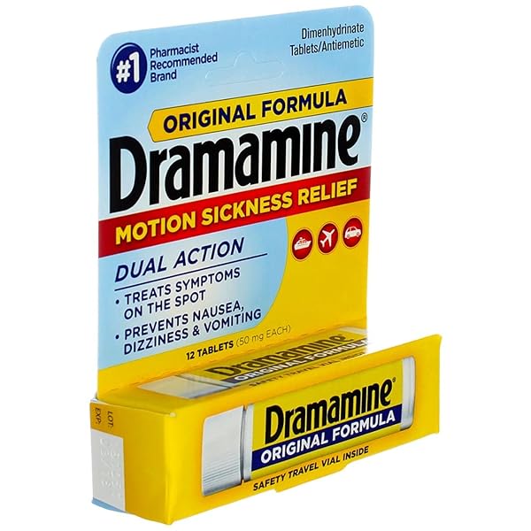 DRAMAMINE ORIGINAL FORMULA – 12 CT, PACK OF 6