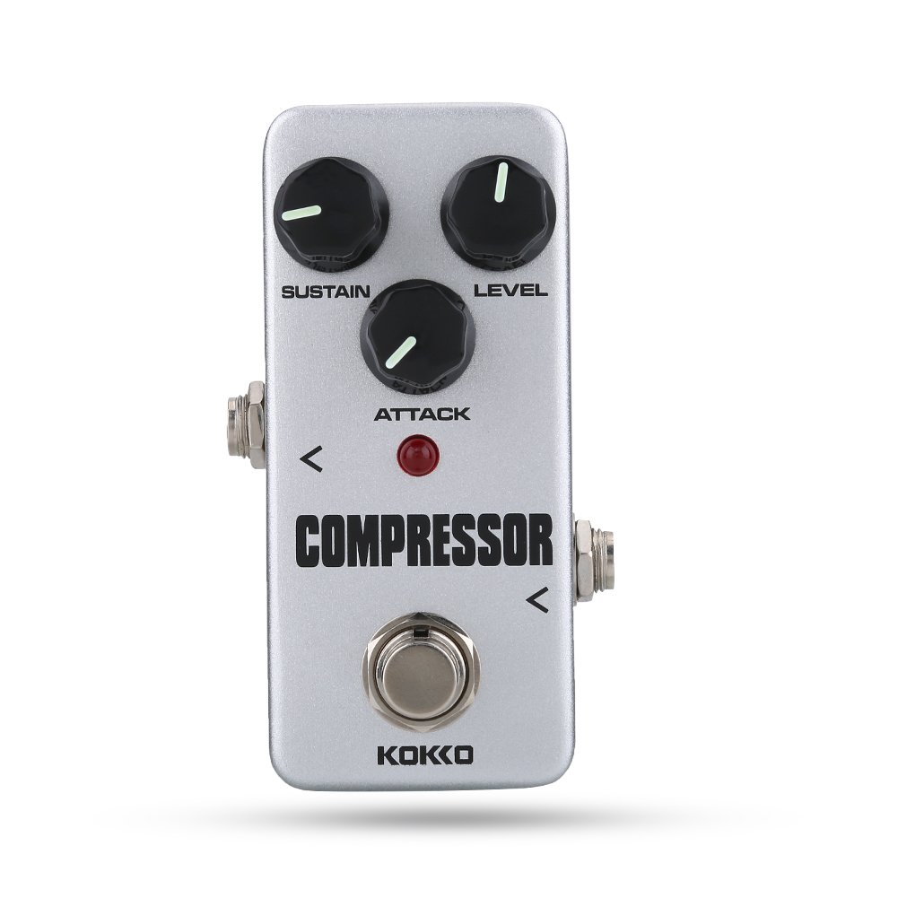 Effect Pedal, FCP2 Compressor Sustainer Mini Effect Pedal for Electric Guitar Accessories