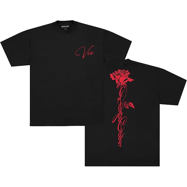 Amazon.com: Doja Cat T Shirt Planet Her Logo Official Unisex Black
