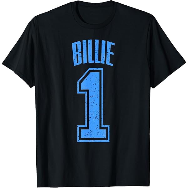 Amazon.com: Billie Supporter Number 1 Greatest Fan T-Shirt