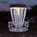GlowCity Set of 2 LED Lights for Disc Golf Basket, Multi Colored, Remote Controlled, Waterproof, Includes Batteries and Adhesive Fastener to Attach (Basket Not Included)