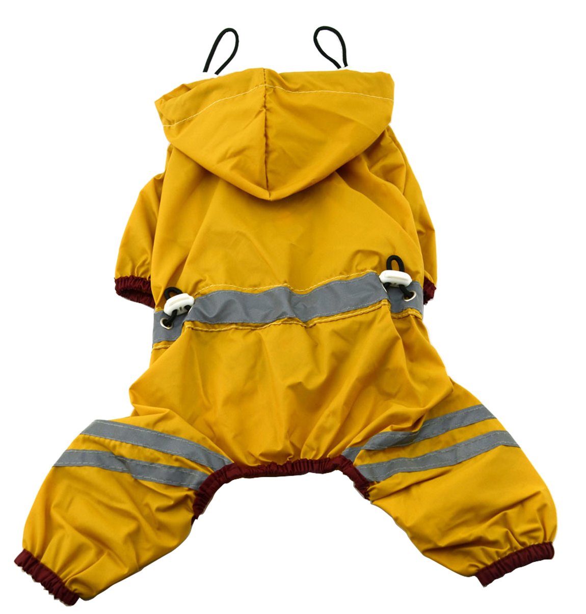 Puppy Dogs Raincoats Poncho with Safe Reflective Tape and