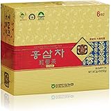 [Gangwoninsam] 6 Year Korean Red Ginseng Tea (3g x 50 packets) – Contains 6 Year Korean Red Ginseng Extract, Korean Tea, Indi