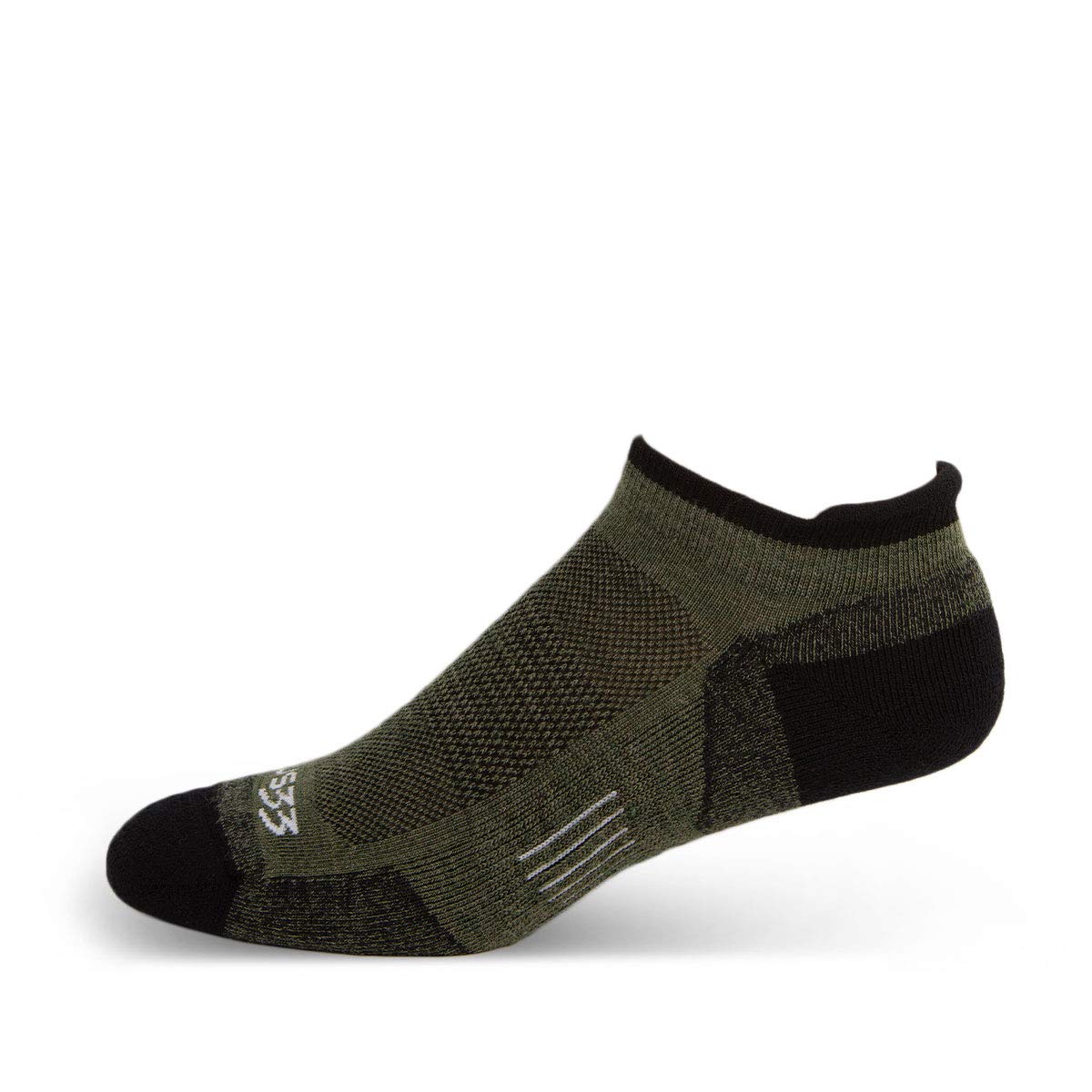 USA Made - No Show Tab Socks - Micro Weight Full
