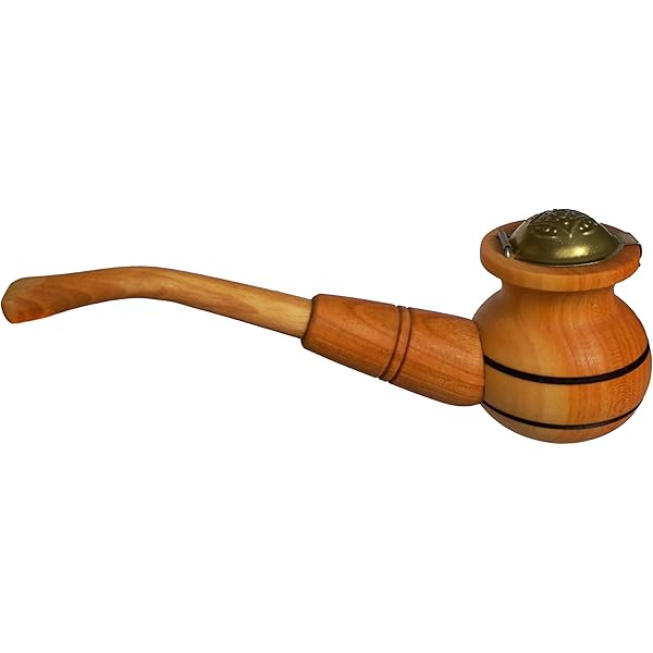 Amazon.com: Handmade Wooden Tobacco pipe (amber) : Health & Household