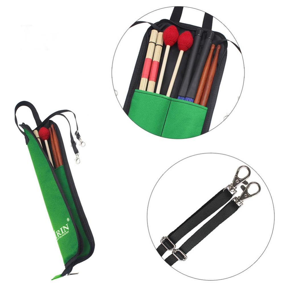 Tbest IRIN Drum Stick Storage Hanging Bag Drumstick Portable Handbag