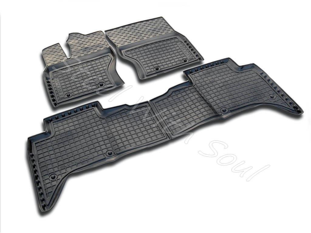 AVG Fully Tailored Rubber Set Car Floor Mats Carpet for Range Rover