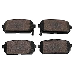 TRQ Rear Brake Pads Ceramic Compatible with