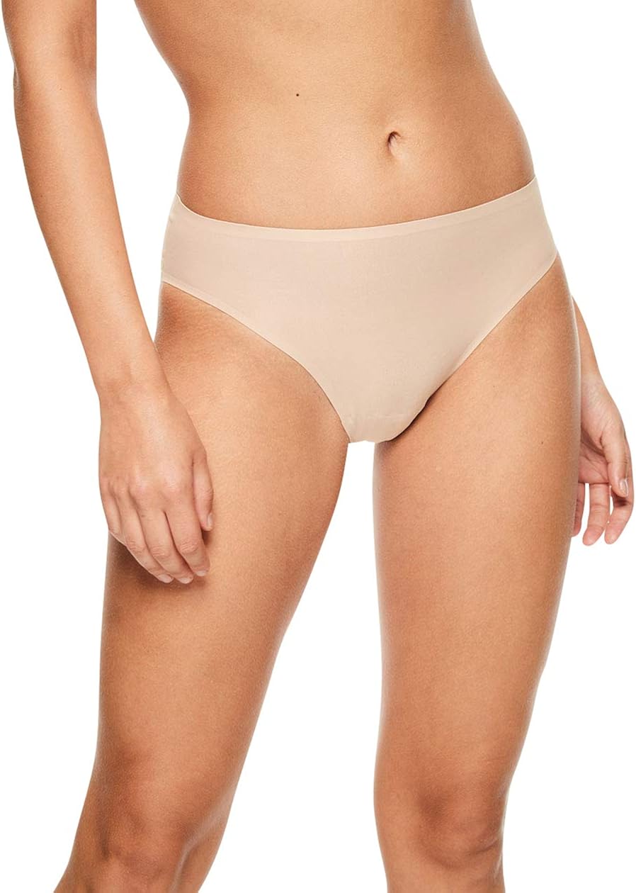 Chantelle Women's Soft Stretch One Size French Cut Brief, Ultra Nude, OS at  Women’s Clothing store
