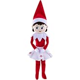 The Elf on the Shelf Plushee Pals 17-Inch Girl Scout Elf Plush Blue Eyes | Soft, huggable 17-inch Scout Elf plush for cuddling, decorating and imaginative holiday play.