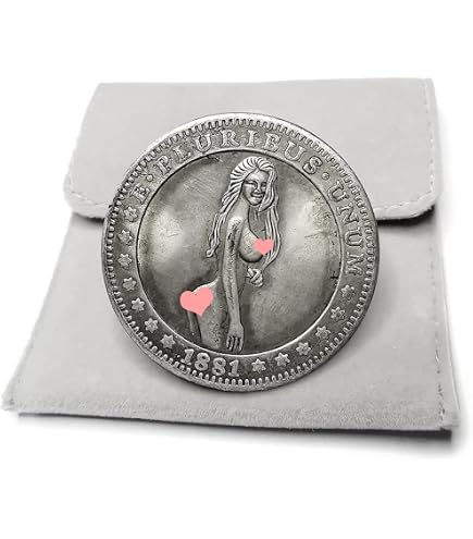Amazon.com: Hobo Nickel 1893 Morgan Dollar Devil Satan Lucifer