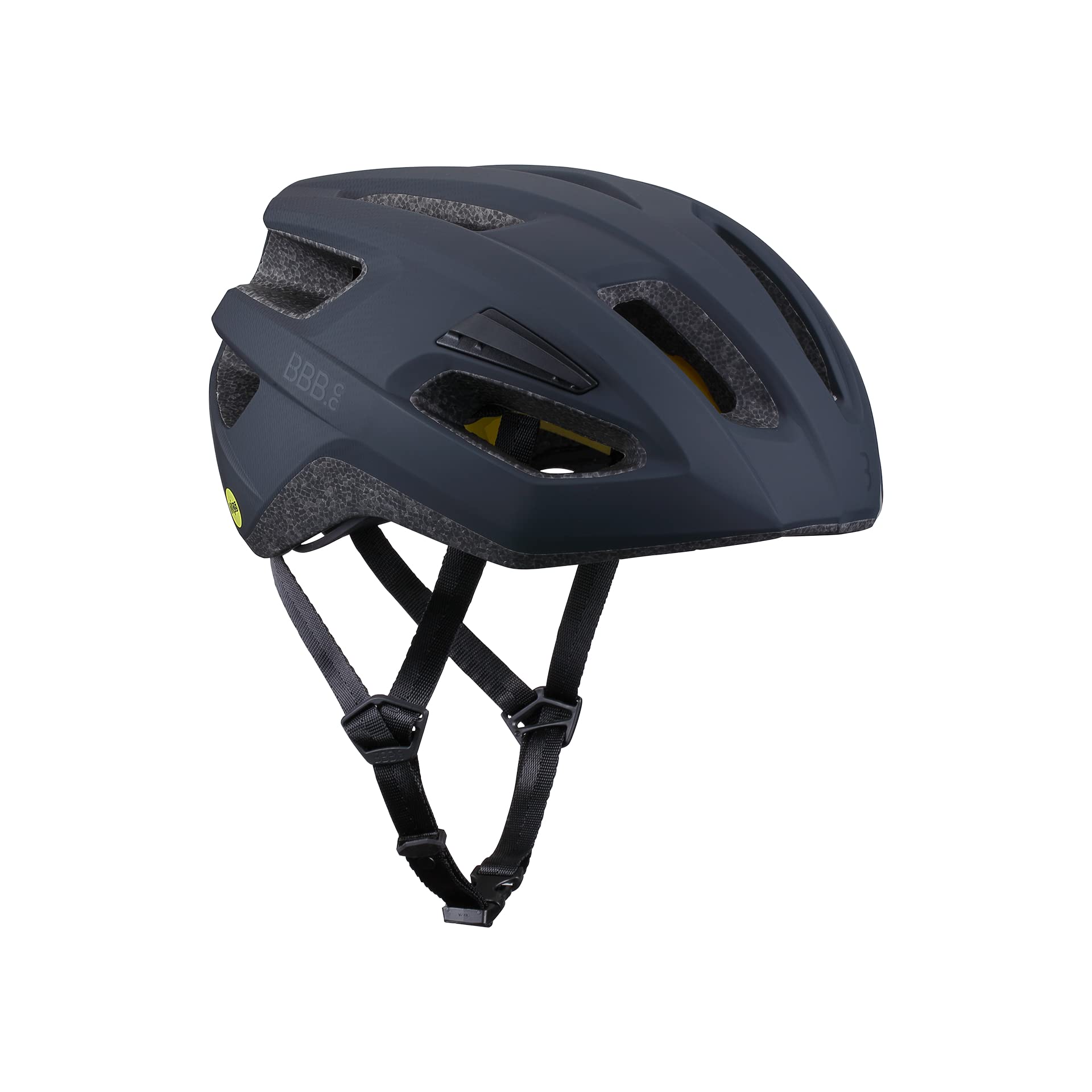 BBB Cycling Helmet Bike Adult MTB And Road Bike I Lightweight MIPS Helmet I Adult Bike Helmet With Detachable Visor And Travel Bag I Dune 2.0 BHE-22T, Matt Black