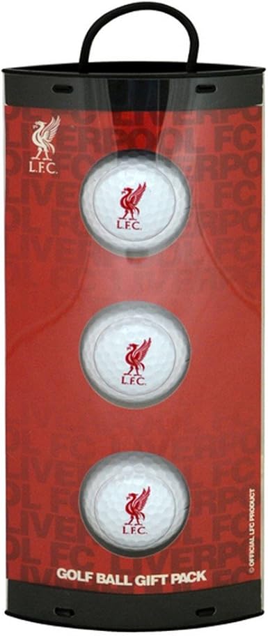 Liverpool FC Fútbol Oficial Escudo pelota de golf Set de regalo ...