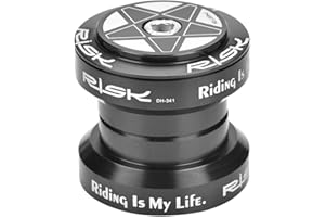 Threadless External Headset Bearing Kit,34mm Road Bike Headset,Cycle Headset,Aluminum Alloy Bike Bearings Headset,Standard He