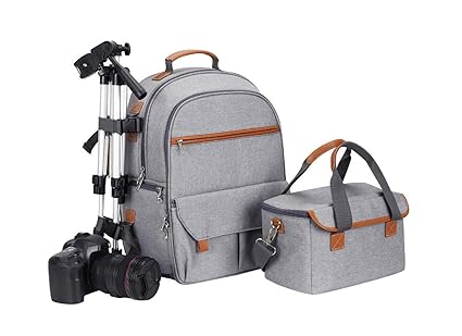 Mochila para cámara de Fotos, Impermeable y Ligera, Compartimento ...