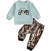 fhutpw Toddler Baby Boy Clothes Funny Letter Long Sleeve Sweatshirt Pullover Top Jogger Pants Fall Winter Outfits