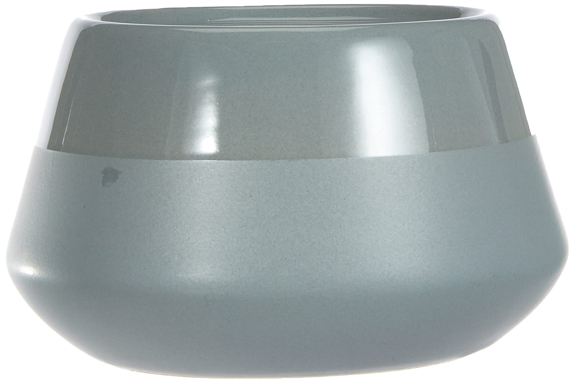 axentia Nevada Stoneware Storage Box Diameter Approx. 13 cm Blue