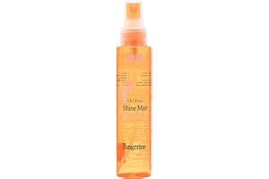 OUMEBIU On Organic Natural Premium Oil-Free Weave & Wig Shine Mist, Tangerine 4.5 oz