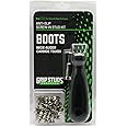 3000A - 4.4mm Prominence - GRIPSTUDS Wading Boot Studs - Pack of 28 - Tungsten Carbide Core Screw in Studs - Spikes for Traction in Wading Boots - Includes Installation Tool
