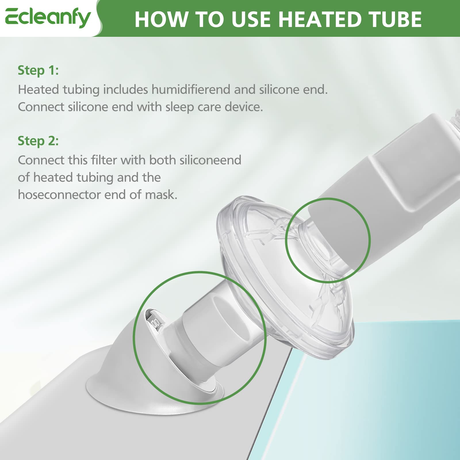 9 Packs Universal Inline CPAP Filter For CPAP And BiPAP Machines, For