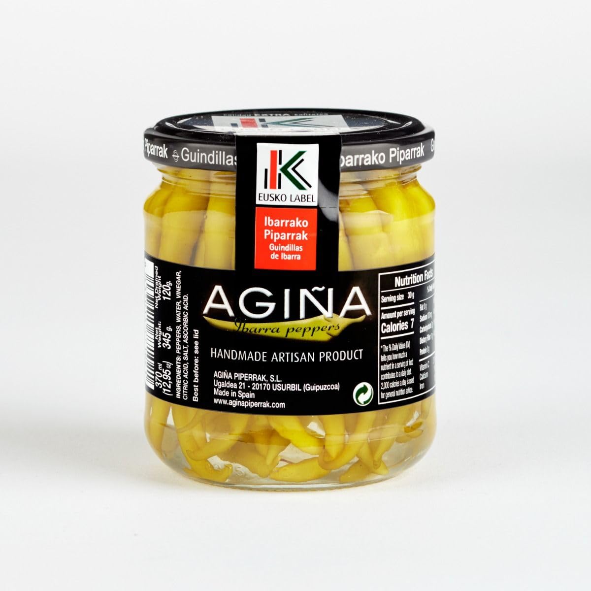 Piparras Guindillas Basque Green Pepper in Brine