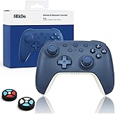 8Bitdo Ultimate 2C Bluetooth Controller for Switch/Switch 2 - Wireless Gaming Controller with Hall Effect Joysticks, 6-Axis Motion Control, Remappable L4/R4 Bumpers & Turbo Function(Dark Blue)