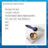 Hakko 633-01 Soldering Iron Holder White with Cleaning Wire Pot view 5