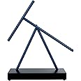 The Swinging Sticks Kinetic Energy Sculpture - Original Full Size Version (Black/Blue)
