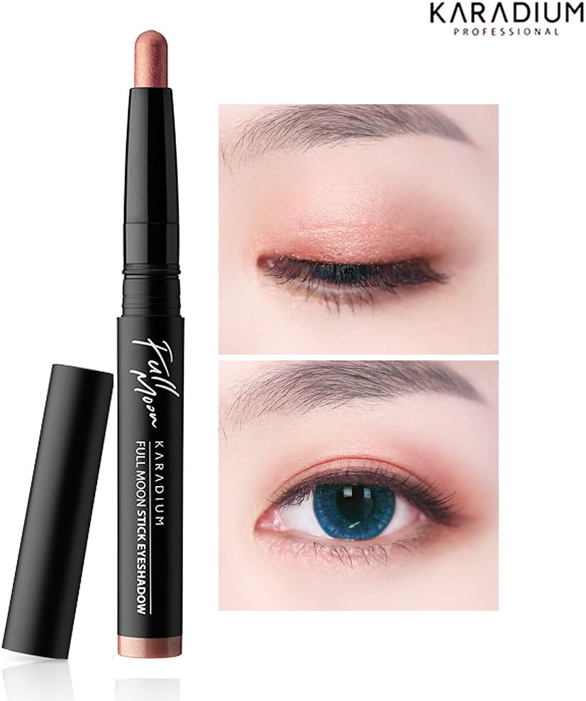 KARADIUM Fullmoon Stick Eye Shadow 1.4G - 6 Colors/Daily Eye Makeup (#2 Pink Moon)