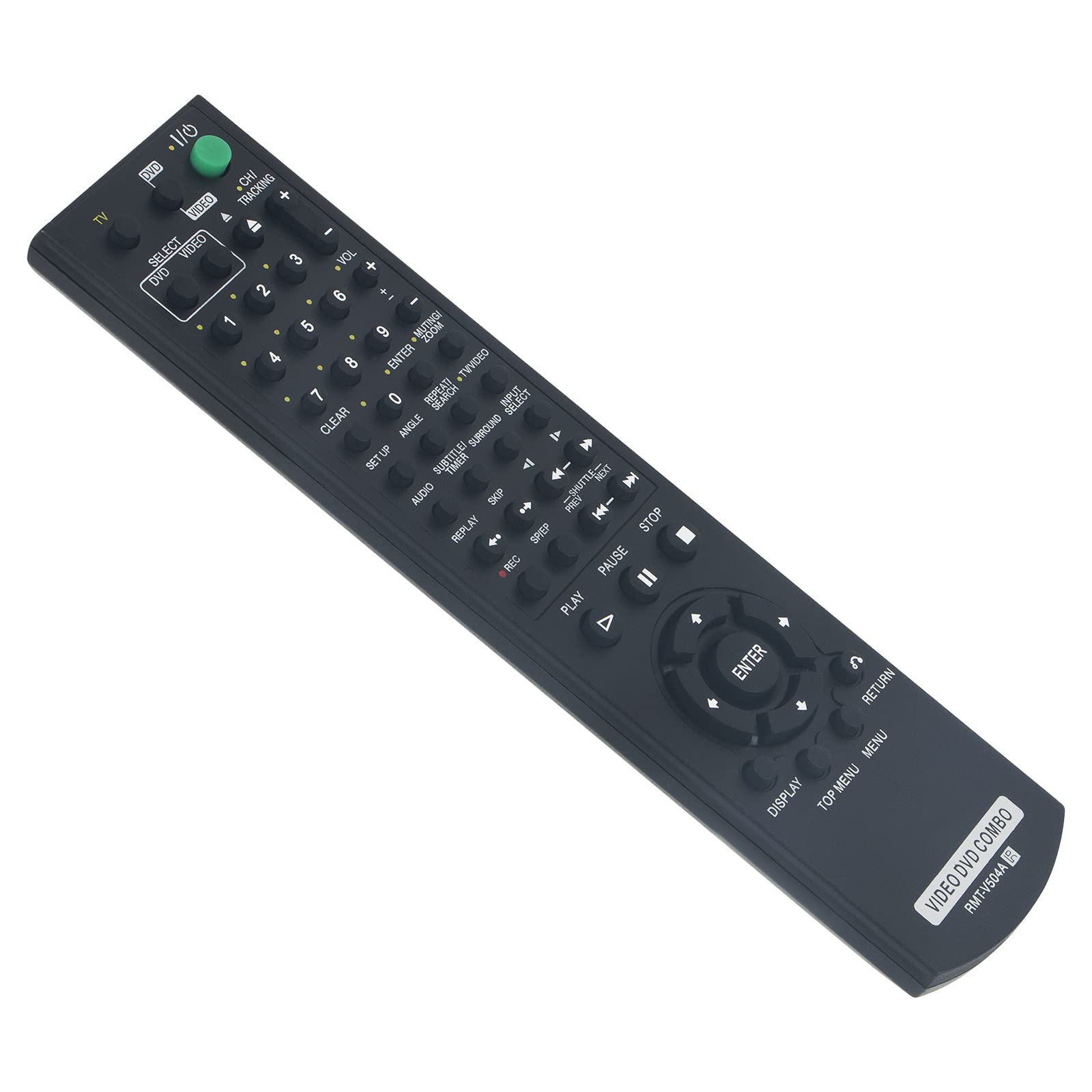 Photo 1 of Beyution RMT-V504A Replace Remote Control Fit for Sony VCR DVD Combo Player SLV-D100, SLV-D281P, SLV-D380P, YSP-4000BL, HT-V1000D, HT-V1000DP, HT-V3000DP, SLV-D201, SLV-D201P, SLV-D251, SLV-D251P