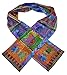 Laurel Burch Dog Tails Patchwork Classic Silk Scarf