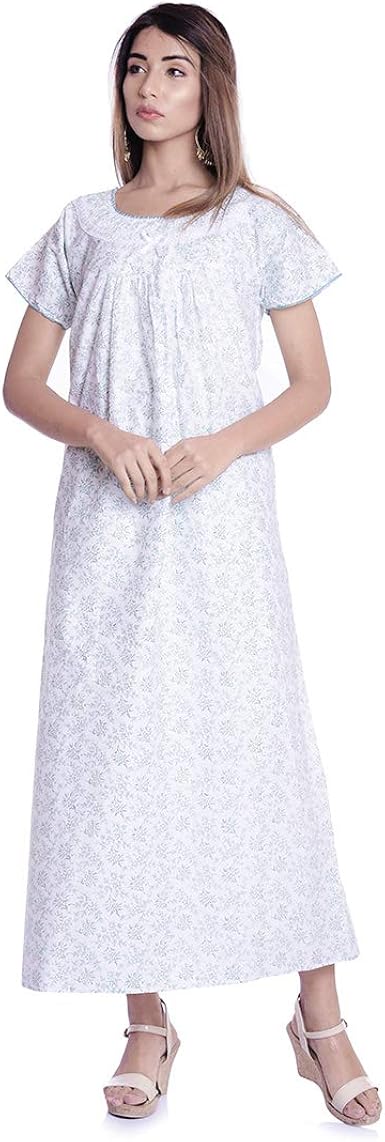 white nighty dress
