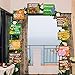 Blulu 10 Piece Jungle Animal Party Signs - Welcome Door Signs for Theme Party, Baby Shower Supplies
