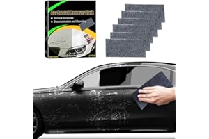 Fauppt 6 PCS Nano Sparkle Cleaning Cloth Car Scratches Remover, 2024 Newest Magic Car Scratches Repair Nano Cloth, Nano Cloth Scratch Remover for Vehicles Car Paint Small Scratched Repair (6 PCS)